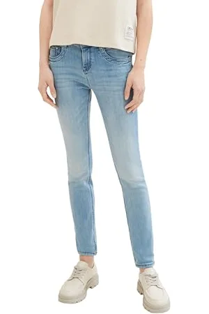 TOM TAILOR Damen Tapered Relaxed Jeans, , 27/32