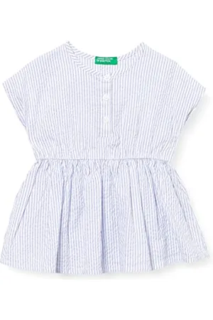 Benetton (Z6ERJ) Mädchen Vestito 4ANC5VFY0 Kleid, , 56