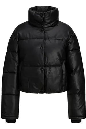 JJXX Jack & Jones Damen Jxbreezy Faux Leather Short JKT OTW Sn Pufferjacke, , M