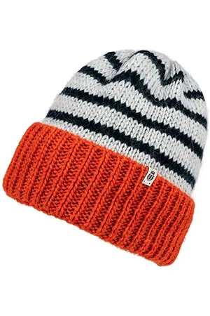 ROECKL Damen Strick City Stripes 23032-748 Farbe gelb Muetze, Einheitsgröße
