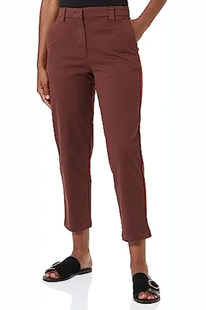 Marc O’ Polo Woven Pants, crimson brown , 44