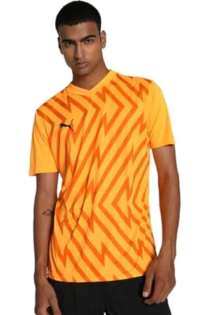 PUMA Unisex-Erwachsene teamGLORY Jersey Fußballtrikot, Sun Stream Black, XXL