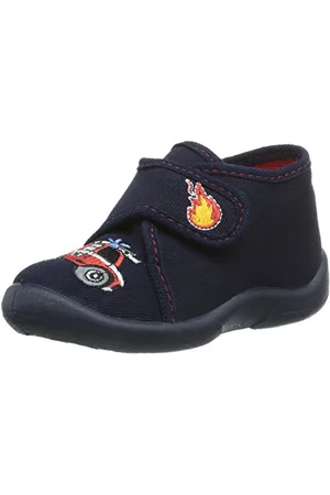 Fischer Mini Hohe Hausschuhe, Blau (Marine 521), 18 EU