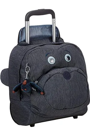 Kipling NUSI Kindertasche mit Rollen, Carry On, (Blau)