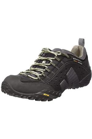 Merrell Intercept Herren Trekking- & Wanderhalbschuhe, Schwarz , 41.5 EU