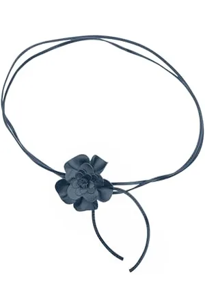 Alessandro Bindegürtel Blüte Lederband mit echt Leder Blüte