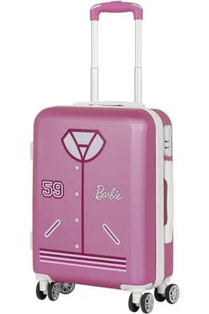KARACTERMANIA Barbie Varsity-ABS 4-Rad-Kabinenkoffer, , 20 x 38 x 55cm, Kapazität 27 L
