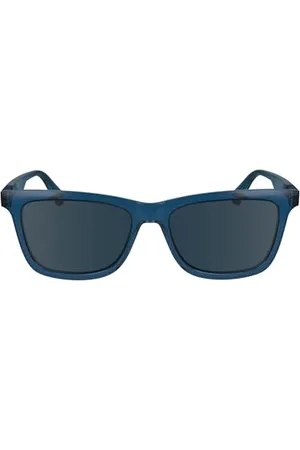 Calvin Klein Jeans Unisex Adult Sunglasses CKJ24601S - Blue with Solid Avio Lens
