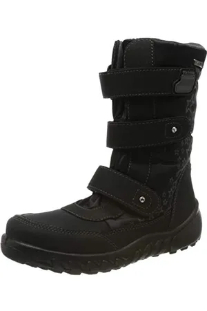 Richter Kinderschuhe Jungen Mädchen Husky Schneestiefel, Schwarz (Black/Steel), 30 EU