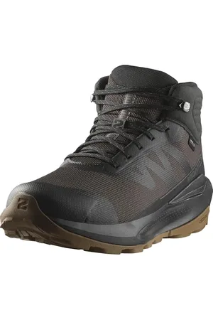 Salomon Elixir Tour Mid wasserdichte Herren Wanderschuhe, Optimaler Komfort, Angenehmes Laufgefühl, Wetterfest, Phantom, 44