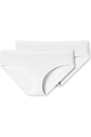 Schiesser Damen 2 Pack Hipster Panty Bio Baumwolle - 95/5 Organic Unterwäsche, , 44 EU