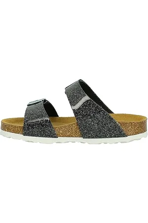 Lurchi Sandale Olgi, Farbe:Black-Glitter, Größe:32