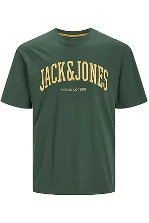 JACK & JONES Herren Polo Jjejosh Tee Ss Crew Neck Noos Jnr, , 128