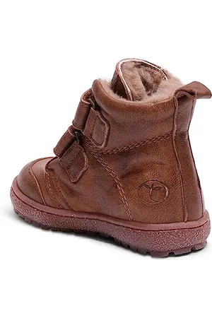 Bisgaard Unisex Storm Lamb First Walker Shoe, Coffee, 26 EU