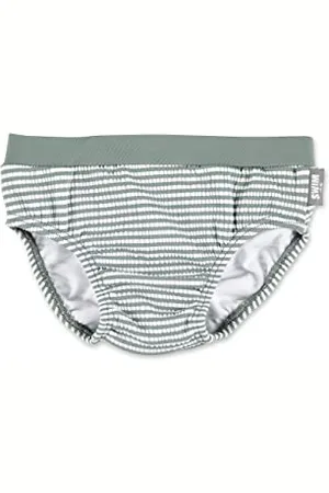 Sterntaler Badehose mit Hai Print - UV-Schutz 50+ Baby Schwimmhose mit Windeleinsatz bis Größe 86/92 - Jungen Badehose mit praktischer Kordel zur Weitenregulierung, , Größe 68