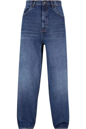 Urban classics Herren Jeans Heavy Ounce Baggy Fit Jeans, Loose Fit Jeans für Männer, Weites Bein, Stone washed, erhältlich in verschiedenen Farben, Größen 28-38