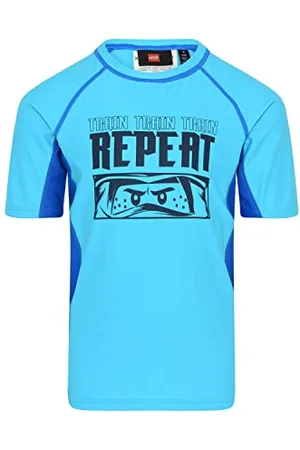 LEGO Wear Unisex Ninjago Schwimm Sonnenschutz UPF 40+ Lwalex 303 T-Shirt, , 98 EU