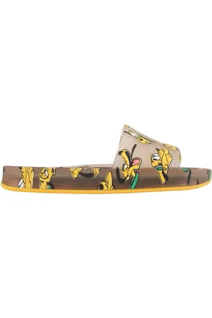 Melissa Mini Beach Slide + Mickey and Flache Sandale, durchsichtig, 31 EU