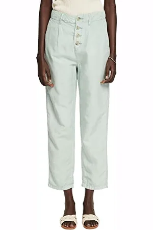 ESPRIT Damen 042ee1b310 Hose, 010/Anthracite, 27W / 30L EU