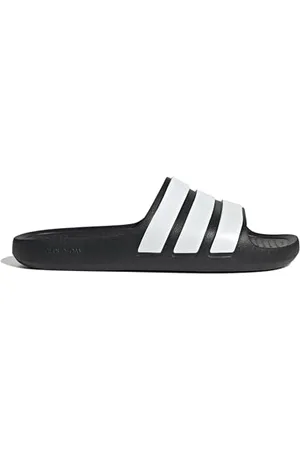 adidas Unisex Adilette Flow Slides RUTSCHEN, core Black/FTWR White/core Black