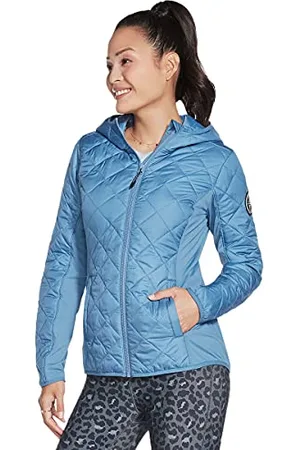 Skechers Damen Everyday Puffer Jacket Jacke, , XS