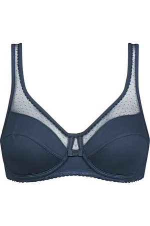 Dim Bh Komfort Bügel Generous Bio-Baumwolle Damen x1, Blue, 85B
