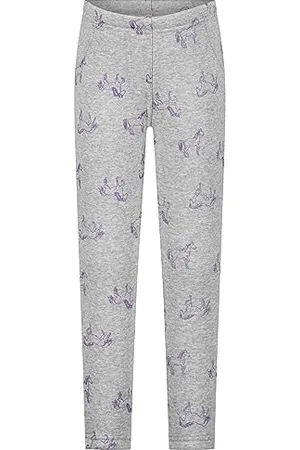 Salt & Pepper Mädchen Thermoleggings mit dezentem Allover Pferde Print
