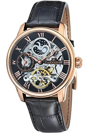 THOMAS EARNSHAW Herren- Armbanduhr Longitude Analog Automatik