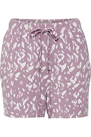 Ichi IHLISA SHO7 Damen Chino Shorts Bermuda Kurze Hose mit Allover-Print, Größe:M, Farbe: