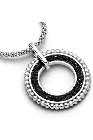 DUR Schmuck Damen Anhänger JUPITER Lavasand, Silber 925/- rhodiniert /P2999