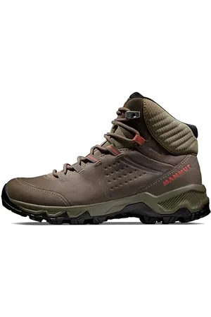 Mammut Nova IV Mid GTX Women | Wanderschuhe für Damen, wasserdichte Trekkingschuhe, Outdoor Schuhe, Gore-Tex Bergschuhe, Sportschuhe für Hiking | Bungee-Apricot Brandy, 8