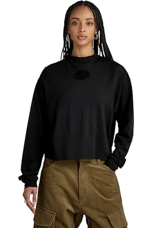 G-Star RAW Damen Mock Graphic Loose Top, , XL