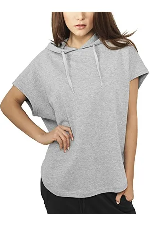Urban classics Damen Ladies Sleeveless Terry Hoody Sweatshirt, , M EU