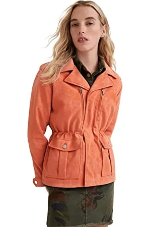 Desigual Womens CHAQ_AMAR Kunstlederjacke, , M