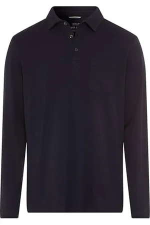 Brax Herren Style Pirlo Langarm Polo Cotton Mix Pullover, , XXXL