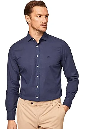 Hackett Herren GMT Dyed Mussola K Hemd, , 3XL