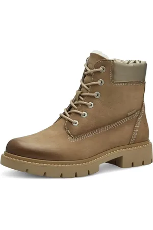 Tamaris COMFORT Damen Winterstiefeletten zum Schnüren Gefüttert Wasserabweisend, Braun , 38 EU