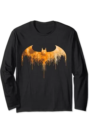 DC Comics Originals Batman Arkham Knight Halloween Logo Art Langarmshirt
