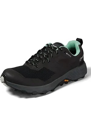 Berghaus Damen Trailway Active Gore-Tex Wanderschuhe, Schwarz/Grün, 38 EU