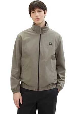 TOM TAILOR Herren Windbreaker Blouson Jacke mit Stehkragen, , XL