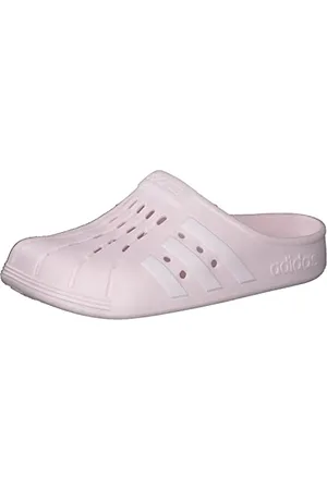 adidas Unisex Adilette Clogs RUTSCHEN, Almost Pink/Cloud White/Almost Pink, 47 1/3 EU