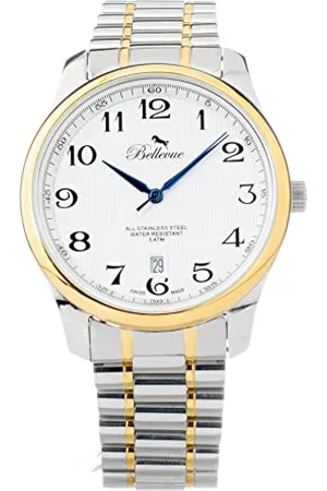 BelleVue Herren Analog-Digital Automatic Uhr mit Armband S0367683