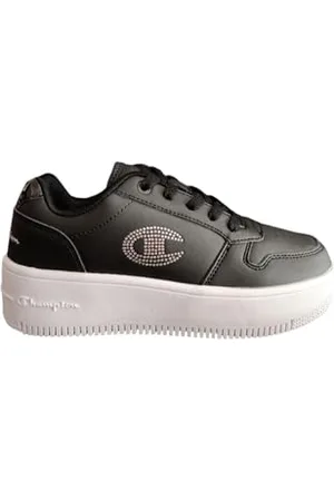 Champion Rd18 Plat Glitter G Gs Low Sneakers, Schwarz (KK001), 40 EU