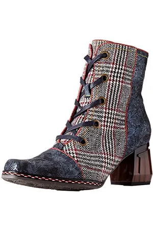 LAURA VITA Damen GOCALO 02 Stiefeletten, Blau (Bleu Bleu), 35 EU