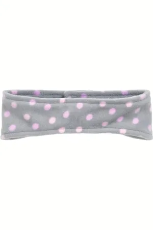 Playshoes Unisex Kinder Fleece-Stirnband Winter-Stirnband, Punkte, one size