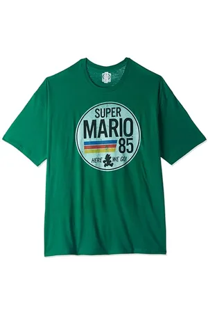 Nintendo Herren Super Mario 1985 Retro Circle T-Shirt, , XL