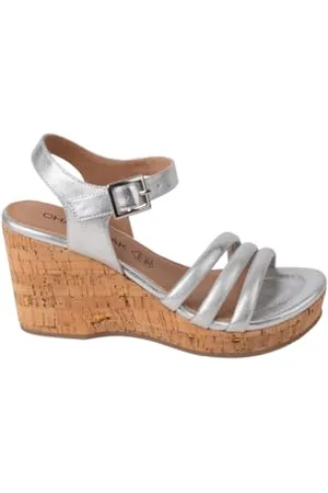 Chattawak Damen 15 Kosla-Silber38 Sandale mit Absatz, , 38 EU