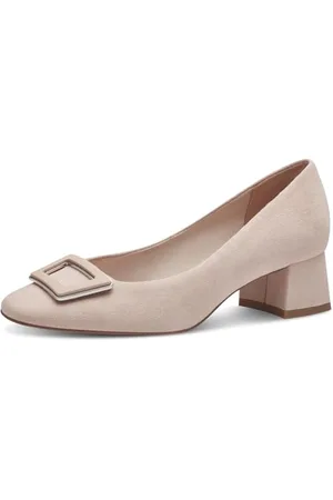 Tamaris Damen Pumps Leder Blockabsatz; /rosa; 36 EU