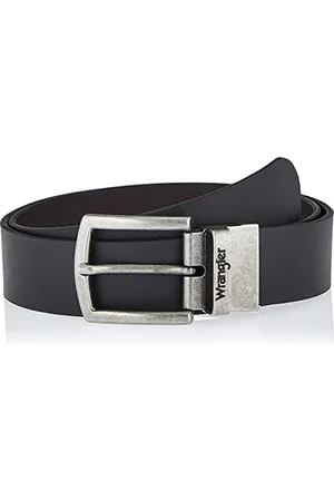 Wrangler Mens 2 Sided Belt, Black, 115
