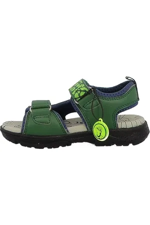 Lurchi 74L1303005 Sandal, Dkgreen-Navy, 31 EU Weit